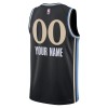 NBA Mænd Trøje Atlanta Hawks Custom 2023-24 Nike City Edition Sort Swingman